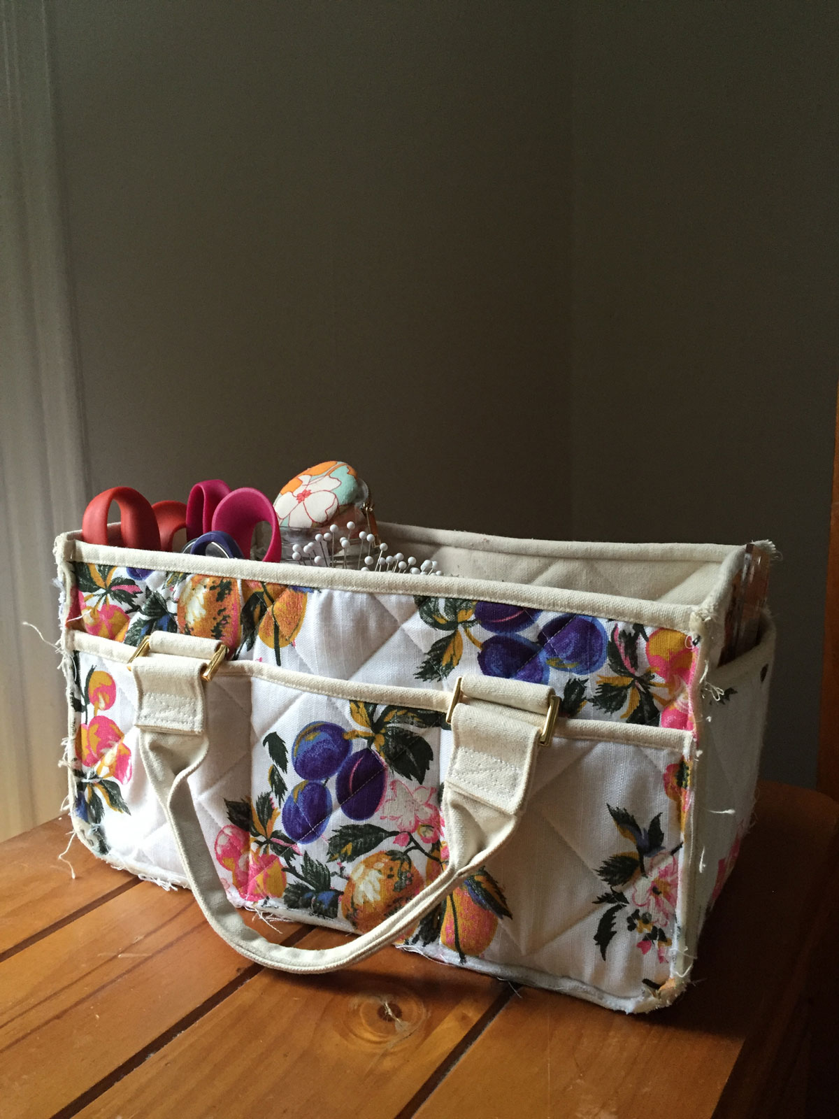 Assembled Sewing Caddy